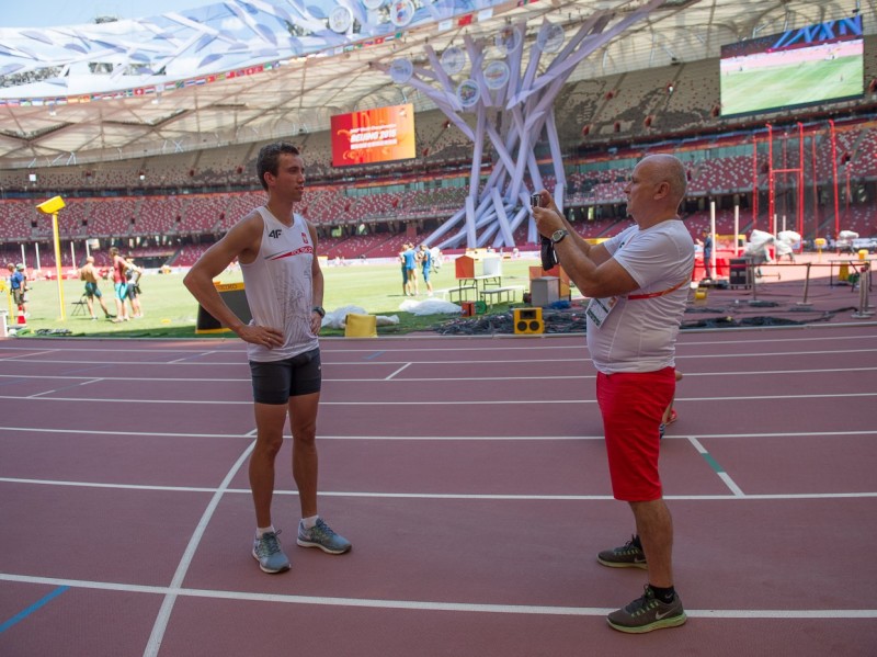 15. Mistrzostwa Świata w Lekkoatletyce [treningi]