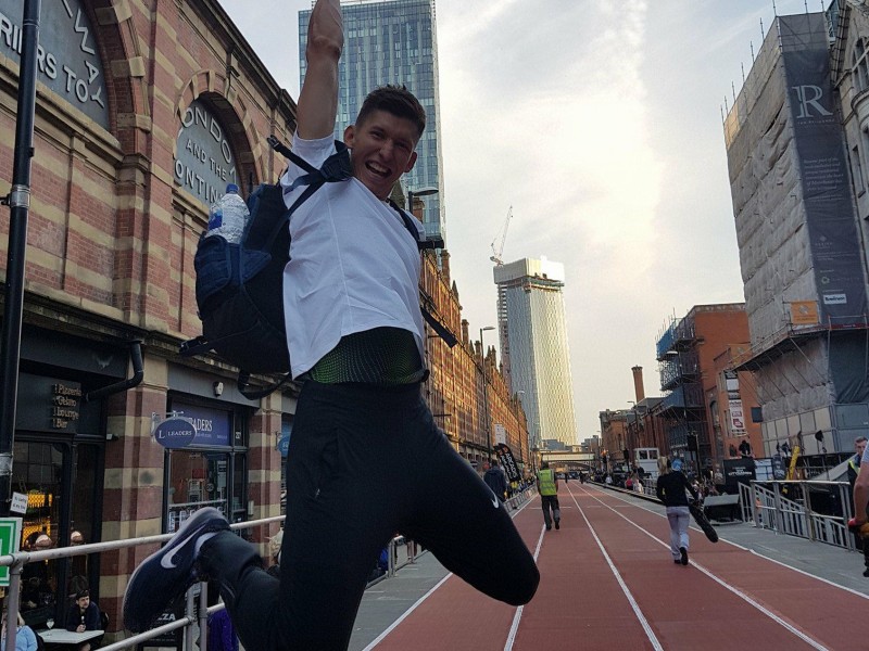 Manchester: Czykier szybszy od rekordzisty świata
