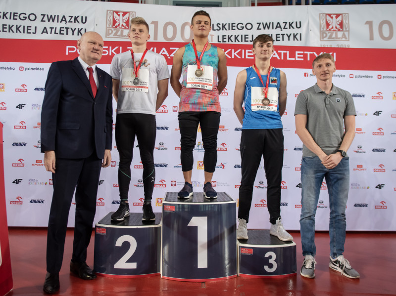 PZLA HMP U18 i U20: Mateusz Górny bliski rekordu Polski U18 na 60 metrów