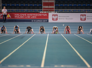 PZLA Halowe Mistrzostwa Polski U18 i U20 2019, 9.02.2019 Toruń obrazek 1