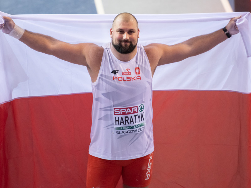 HME Glasgow 2019: Michał Haratyk halowym mistrzem Europy w pchnięciu kulą!