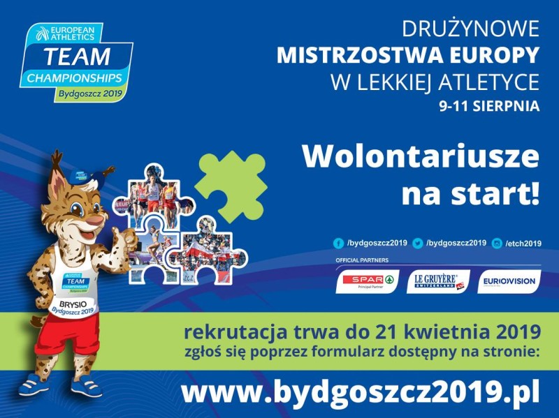 Zostań wolontariuszem na DME Bydgoszcz 2019