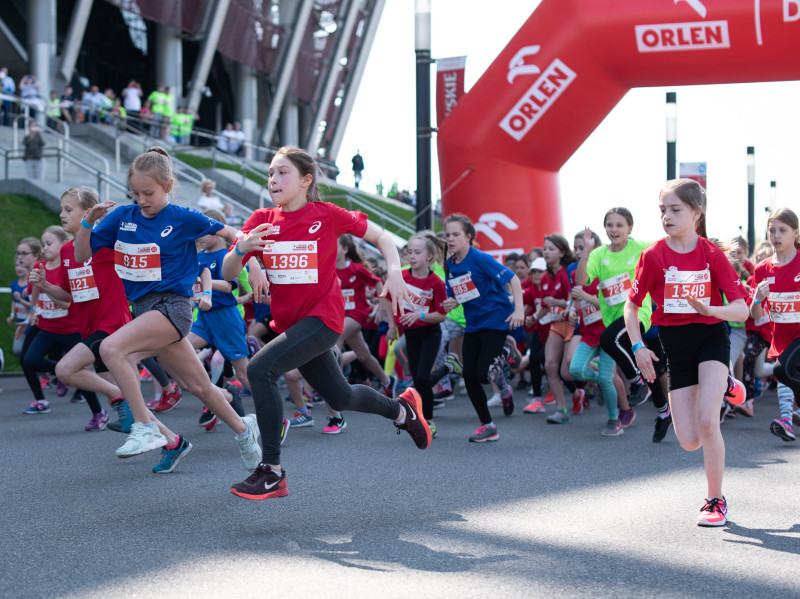 ORLEN Warsaw Marathon pobiegnie dla dzieci, czyli marszobieg charytatywny