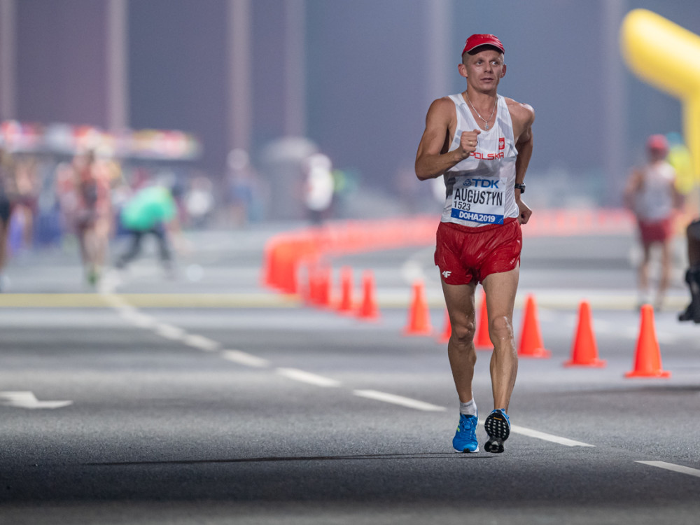 MŚ Doha 2019: Rafał Augustyn najlepszy z Polaków na 50 km