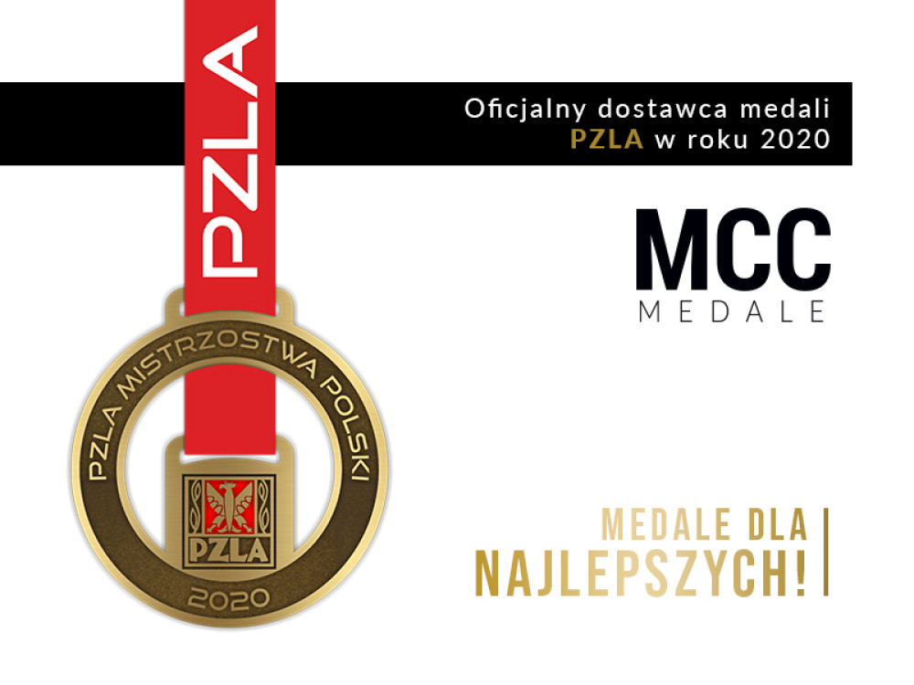 MCC Medale oficjalnym dostawcą PZLA w sezonie 2020