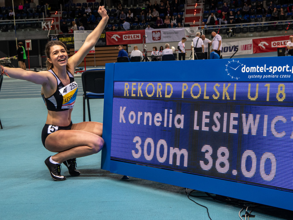 Dwa rekordy Polski na zakończenie PZLA HMP U18 i U20 w Arenie Toruń 