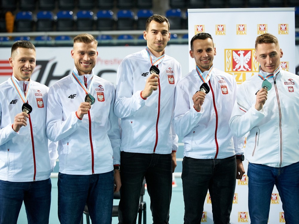Polska sztafeta 4 x 400 metrów odebrała srebrne medale za ME Zurych 2014