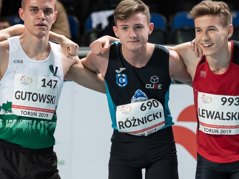 1:47.27 - rekord Polski U18 Krzysztofa Różnickiego