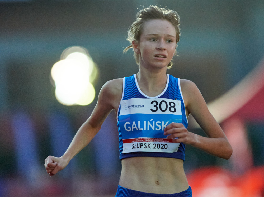 PZLA MP U16: Eliza Galińska z najlepszym wynikiem w historii w biegu na 2000 metrów