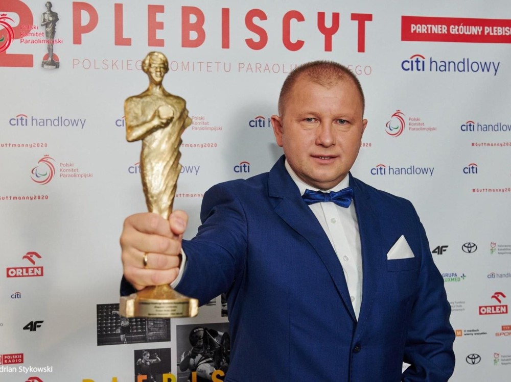 Zbigniew Lewkowicz laureatem Plebiscytu Polskiego Komitetu Paraolimpijskiego