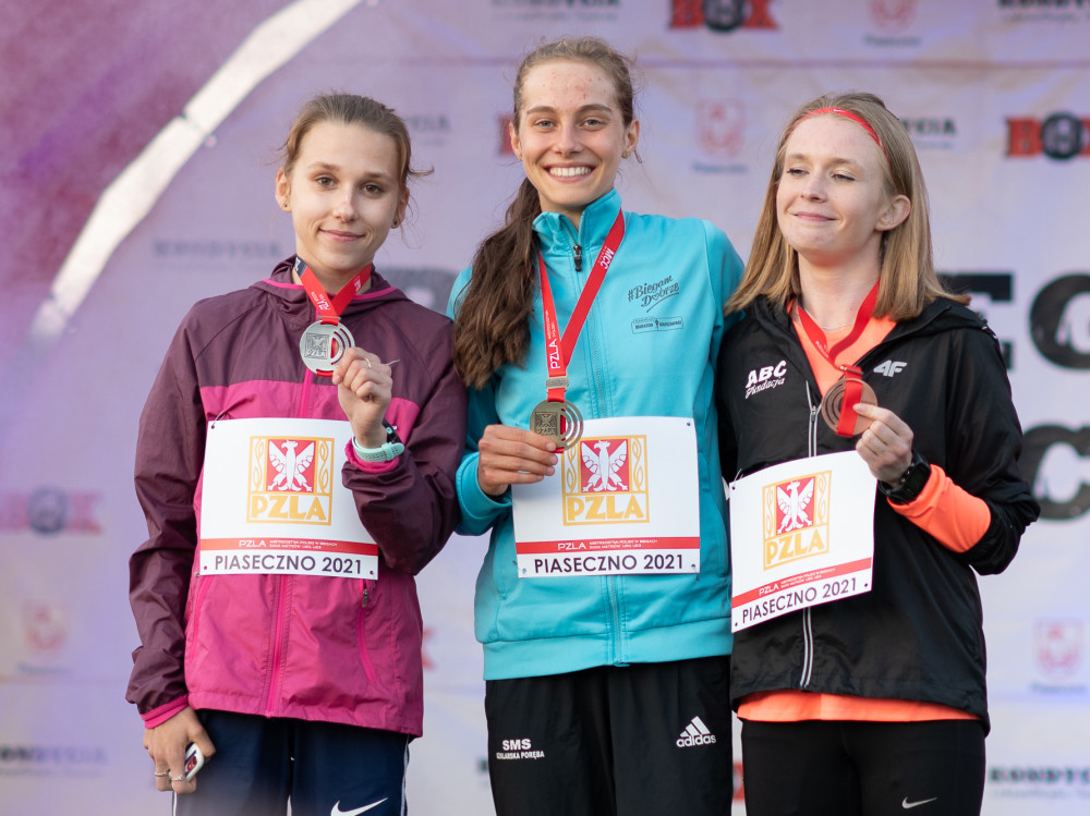 Rekord Polski U20 Natalii Bielak ozdobą MP na 5000 m w Piasecznie