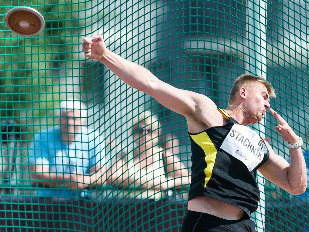 Oskar Stachnik 62.28 w Halle