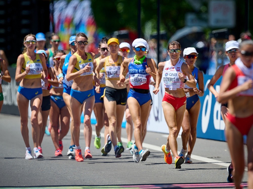 Oregon: Katarzyna Zdziebło wicemistrzynią świata w chodzie na 20 kilometrów