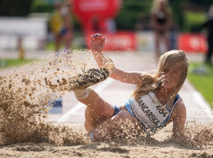 28. Ogólnopolska Olimpiada Młodzieży. 54. PZLA MP U18 dz. 2 obrazek 10