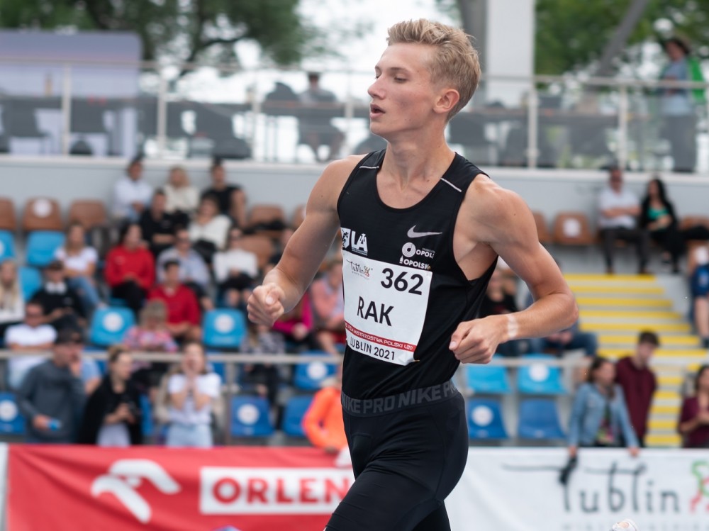Cali: Filip Rak dziesiąty w finale biegu na 1500 metrów