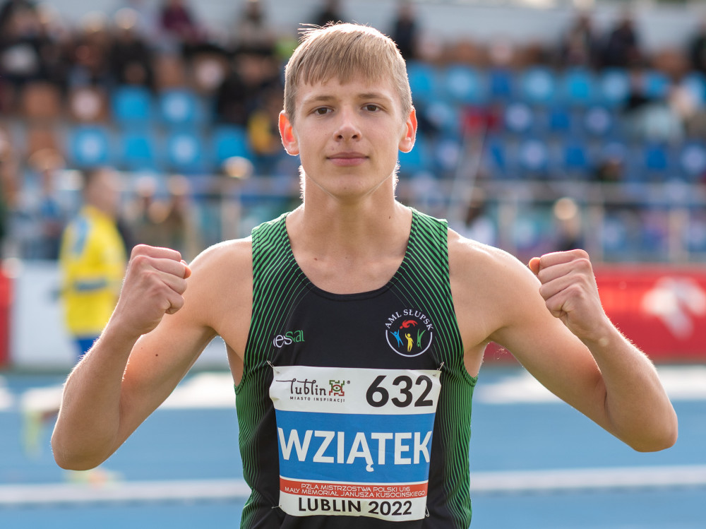 Lublin: Szymon Wziątek z rekordem Polski U16 w wieloskoku