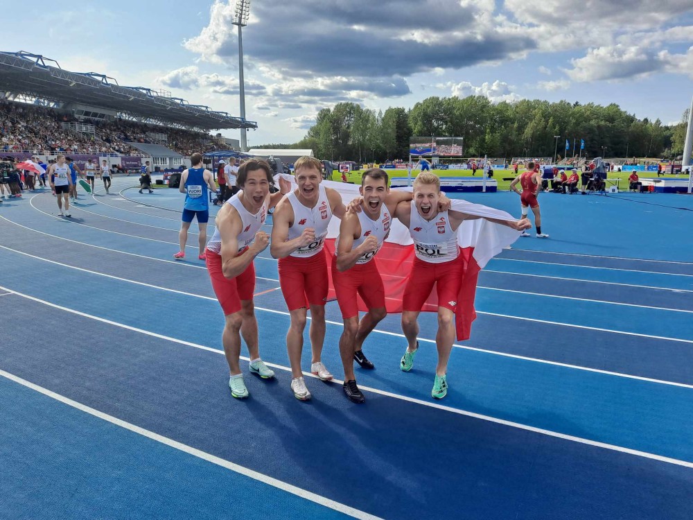 ME U23 w Espoo: brązowy medal sztafety męskiej 4 x 100 metrów