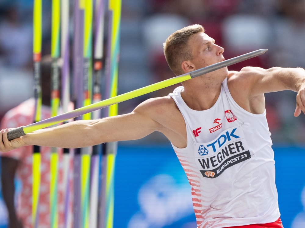 MŚ w Budapeszcie: Dawid Wegner z awansem do niedzielnego finału rzutu oszczepem