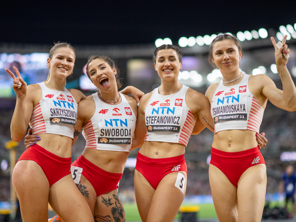 MŚ w Budapeszcie: sztafeta 4 x 100 metrów kobiet pobiegnie w finale 