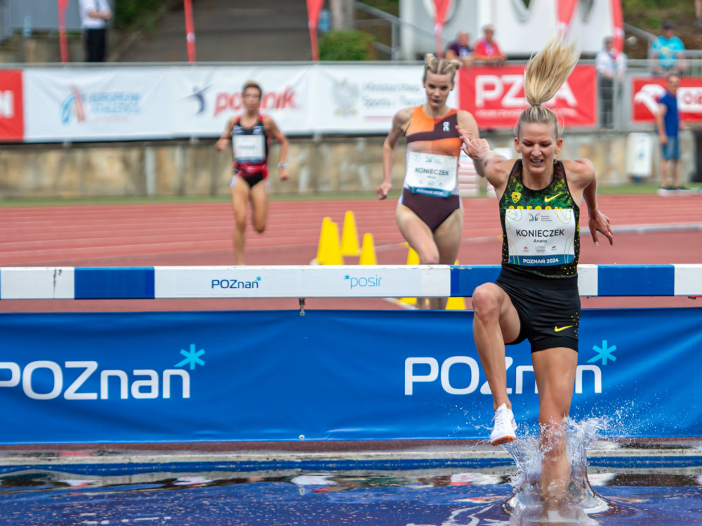 Poznań: Aneta Konieczek liderką światowych tabel w biegu na 2000m z przeszkodami