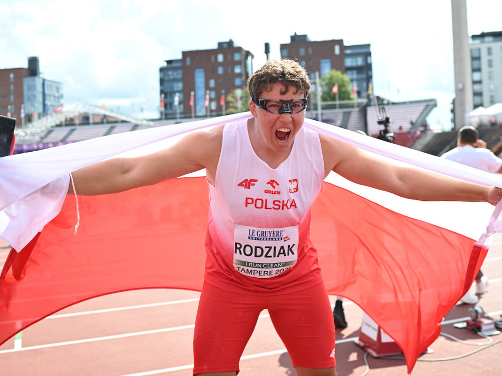 ME U20 w Tampere: Jakub Rodziak brązowym medalistą mistrzostw Europy w pchnięciu kulą