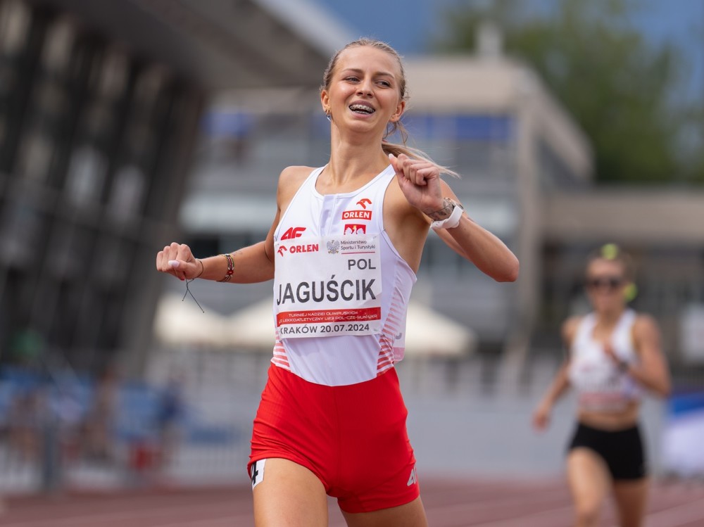Julia Jaguścik trzecia na 800 metrów w Walencji