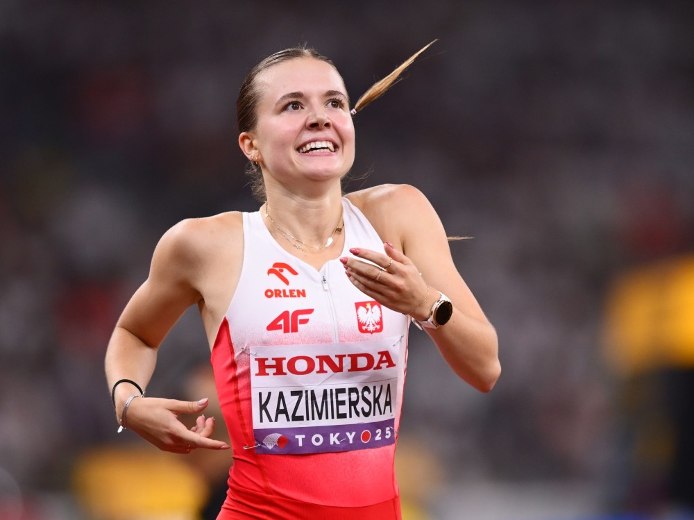 Klaudia Kazimierska poprawia rekord Polski w biegu na milę