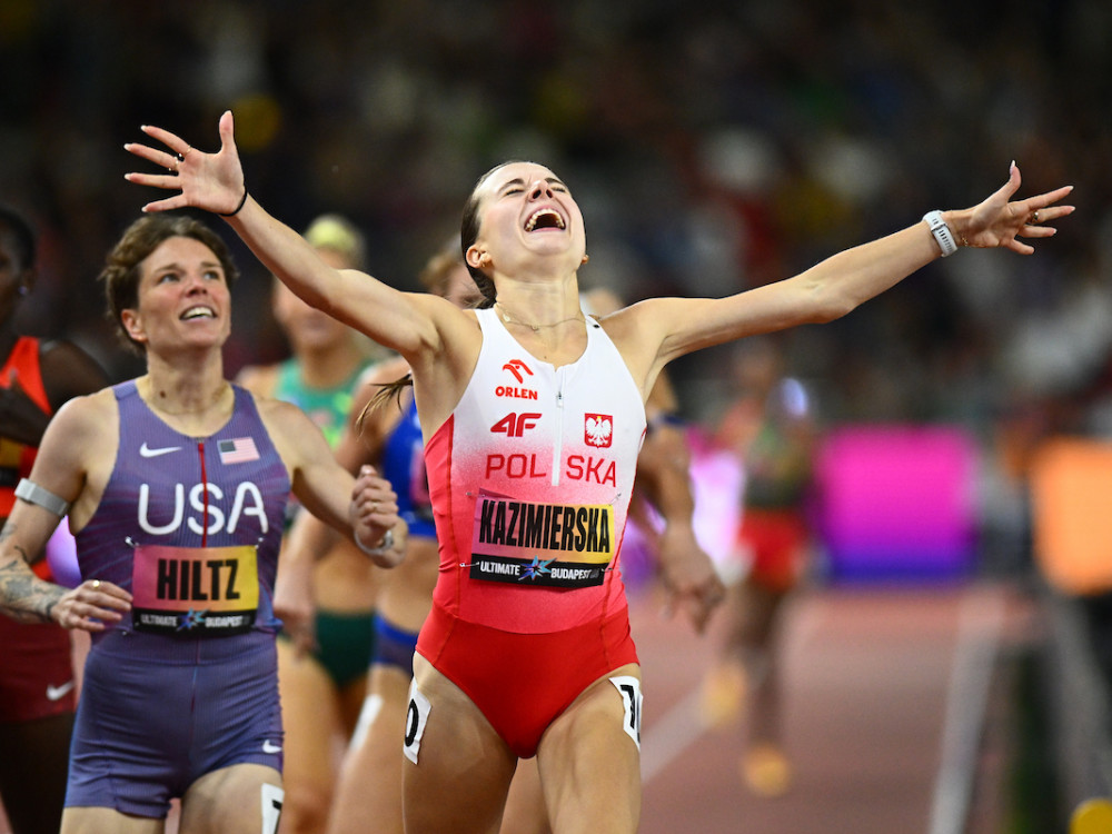 Spektakularny sukces Klaudii Kazimierskiej! Polka wygrywa 1500 metrów podczas World Athletics Ultimate Championships