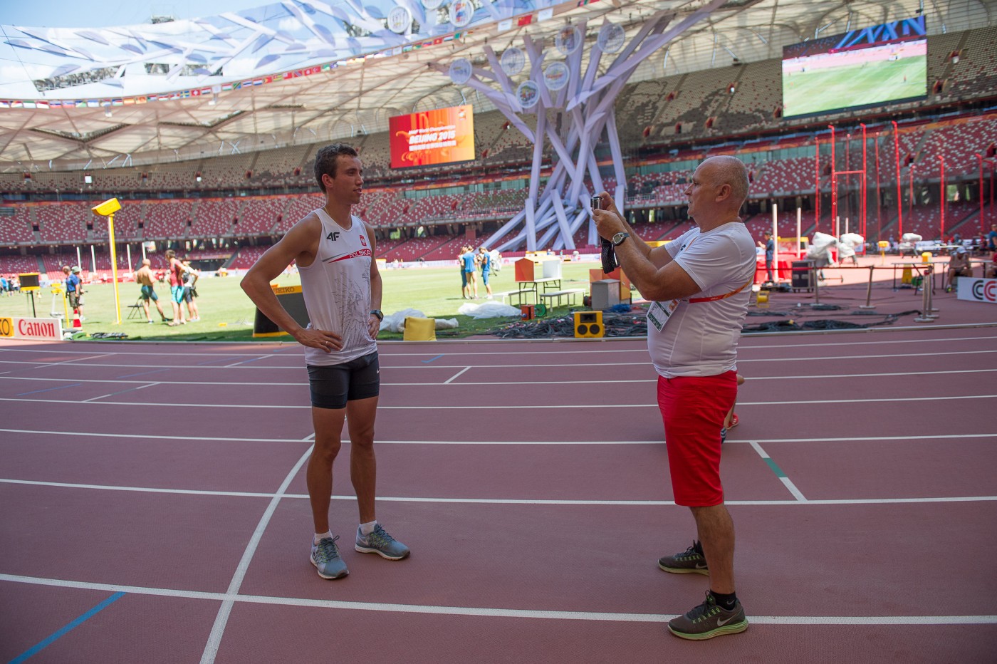 15. Mistrzostwa Świata w Lekkoatletyce [treningi] obrazek 1