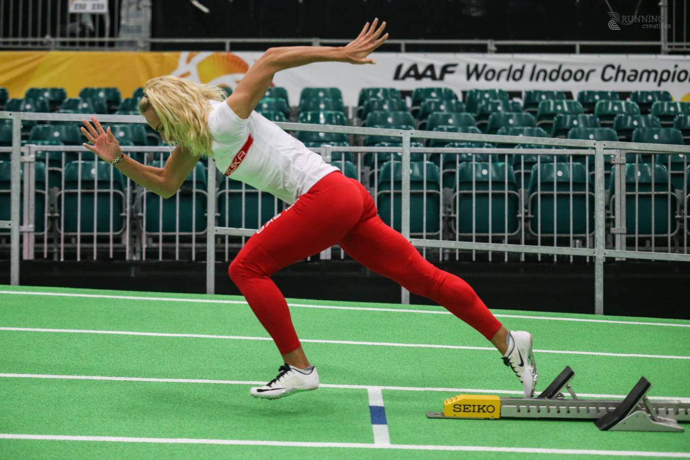 16. IAAF Halowe Mistrzostwa Świata - trening obrazek 4