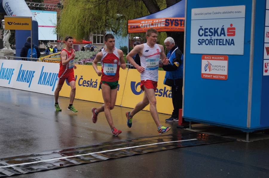 Mecz U20 w chodzie sportowym, Podiebrady obrazek 3