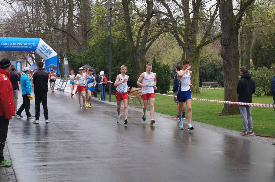 Mecz U20 w chodzie sportowym, Podiebrady obrazek 10