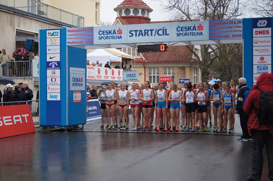 Mecz U20 w chodzie sportowym, Podiebrady obrazek 13