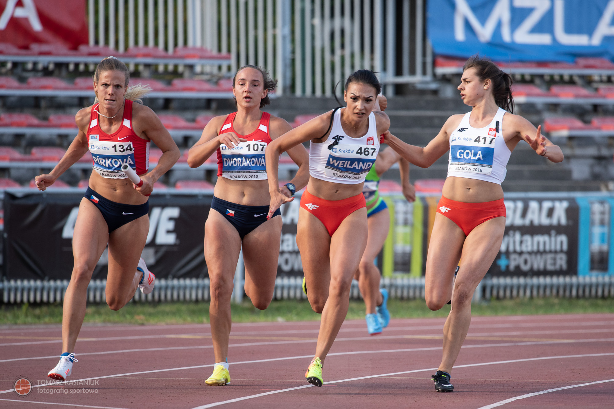 Mecz U-23 Czechy-Słowenia-Węgry-Polska, Kraków 08.07.2018 obrazek 11