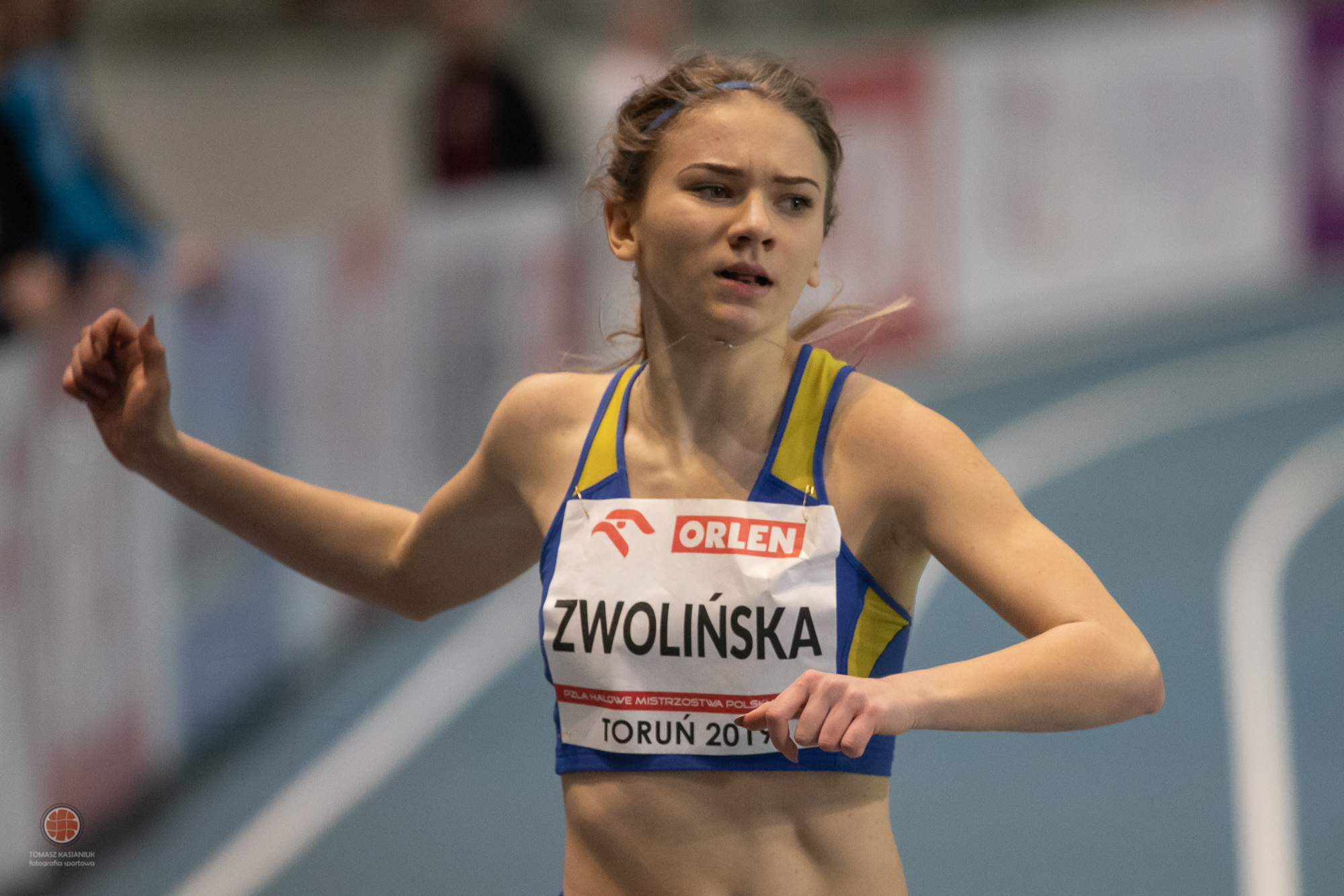 PZLA Halowe Mistrzostwa Polski U18 i U20 2019, 9.02.2019 Toruń obrazek 16