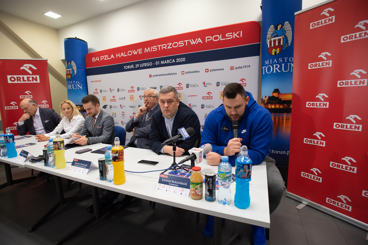 Konferencja prasowa przed 64. PZLA Halowymi Mistrzostwami Polski obrazek 19