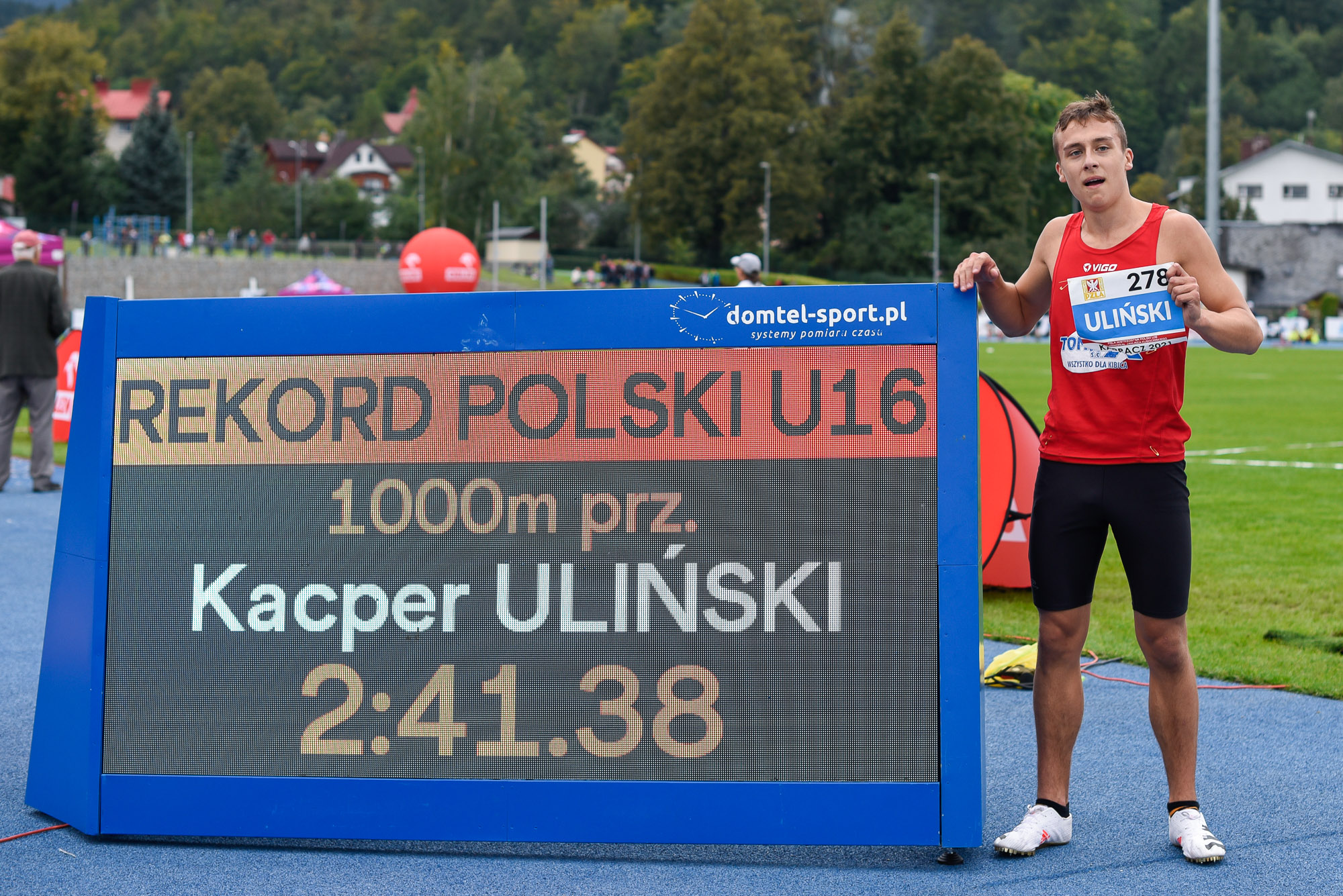 PZLA Mistrzostwa Polski U16 2021 dzień 1 obrazek 15