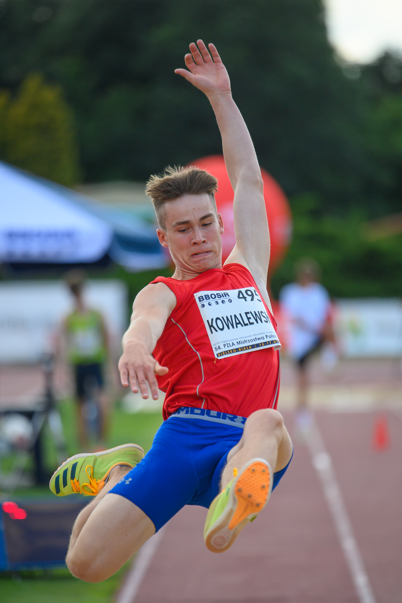 28. Ogólnopolska Olimpiada Młodzieży. 54. PZLA MP U18 dz. 1 obrazek 10