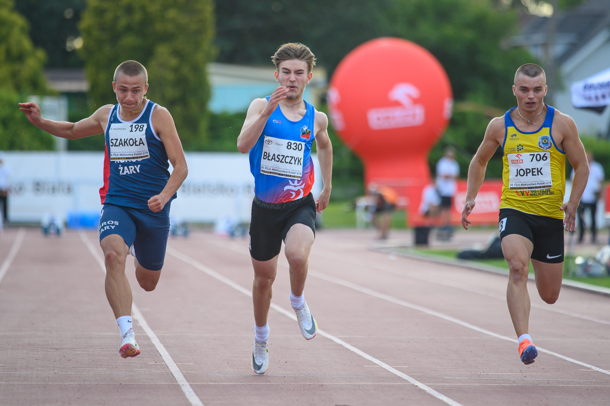 28. Ogólnopolska Olimpiada Młodzieży. 54. PZLA MP U18 dz. 1 obrazek 1