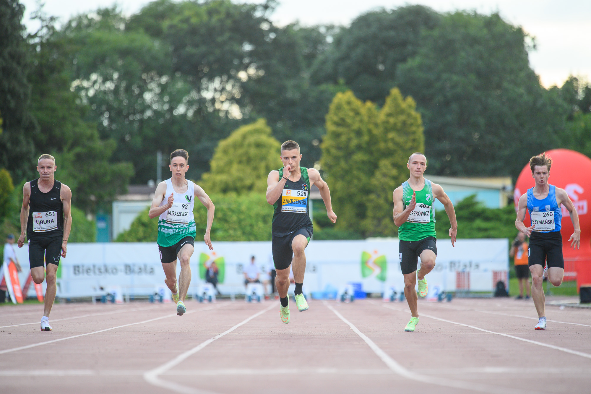 28. Ogólnopolska Olimpiada Młodzieży. 54. PZLA MP U18 dz. 1 obrazek 4