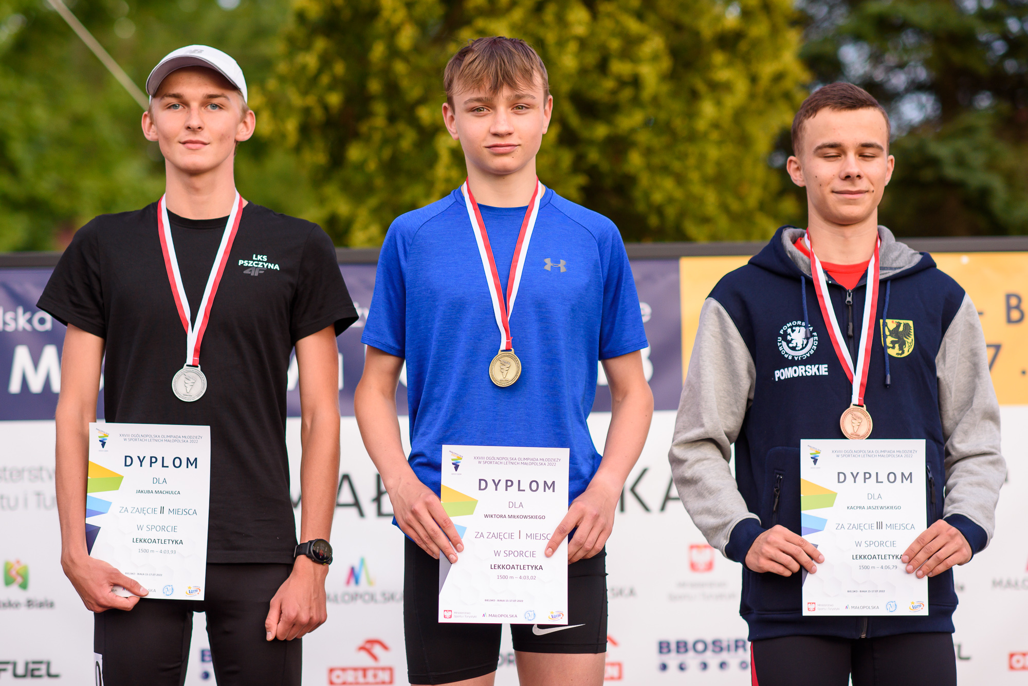 28. Ogólnopolska Olimpiada Młodzieży. 54. PZLA MP U18 dz. 1 obrazek 11