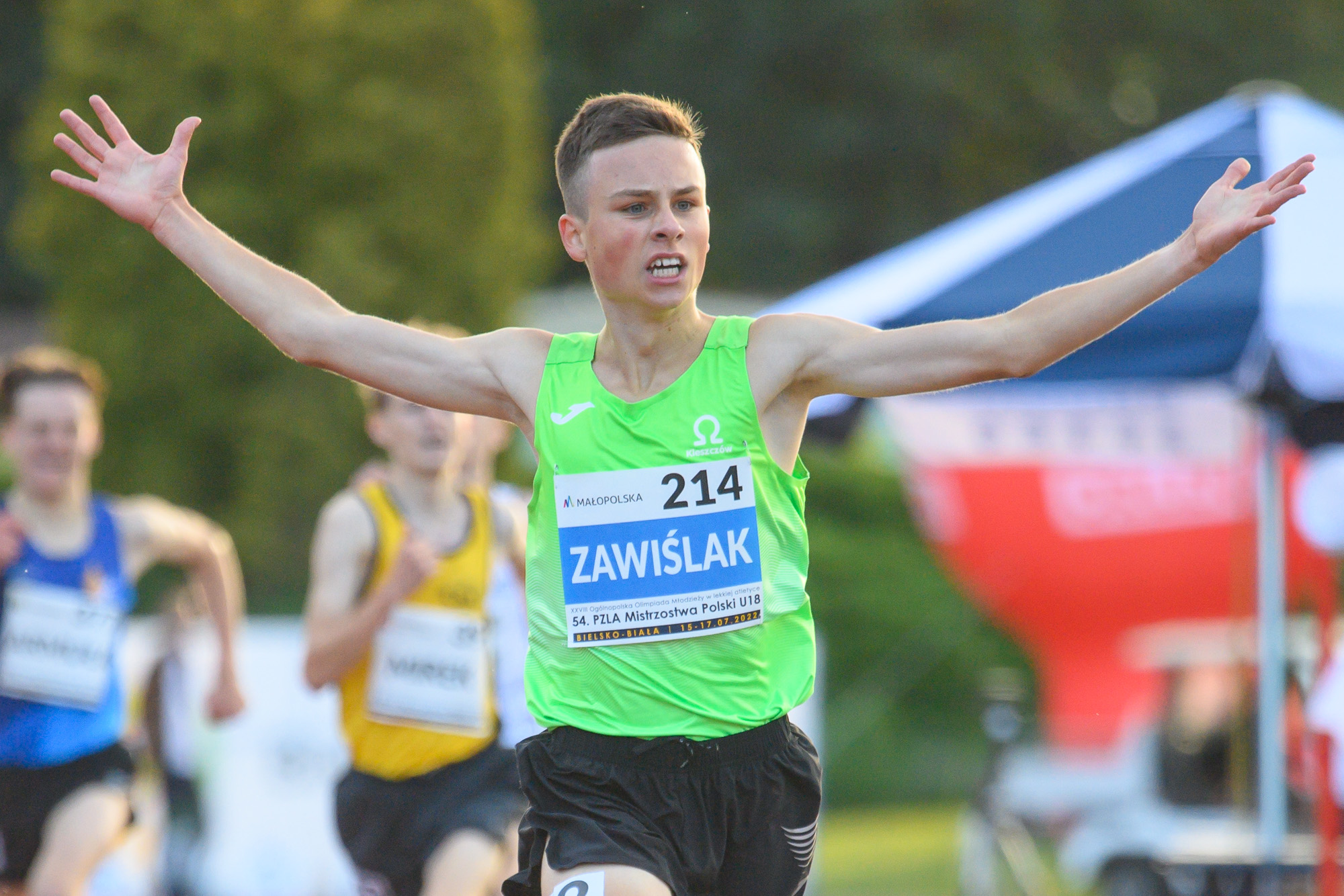 28. Ogólnopolska Olimpiada Młodzieży. 54. PZLA MP U18 dz. 1 obrazek 20