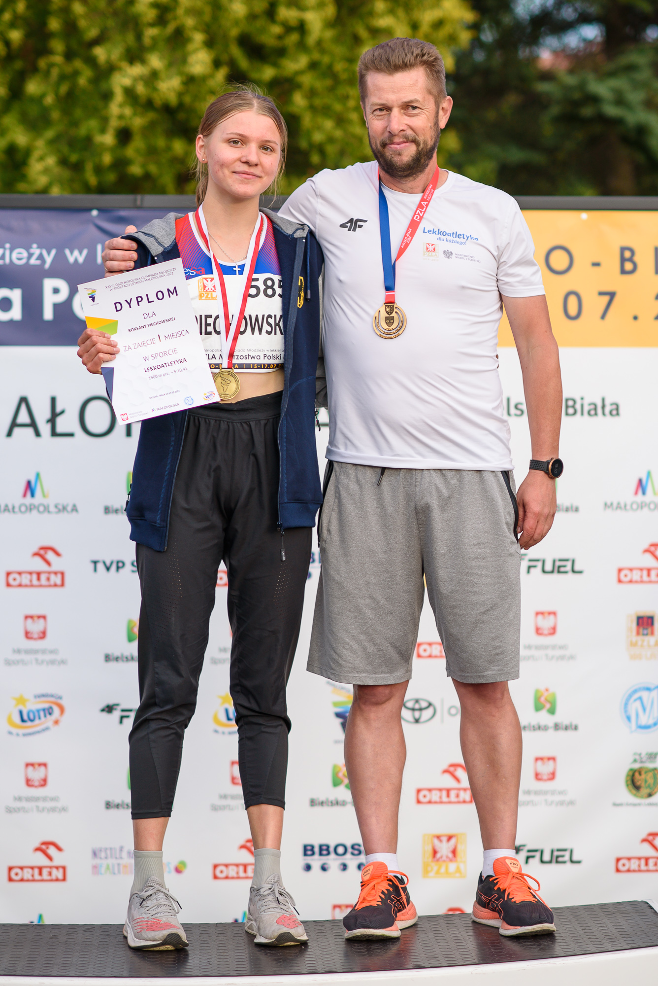 28. Ogólnopolska Olimpiada Młodzieży. 54. PZLA MP U18 dz. 1 obrazek 22