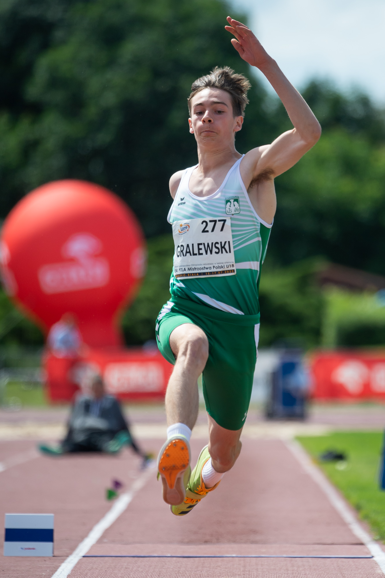 28. Ogólnopolska Olimpiada Młodzieży. 54. PZLA MP U18 dz. 3 obrazek 4