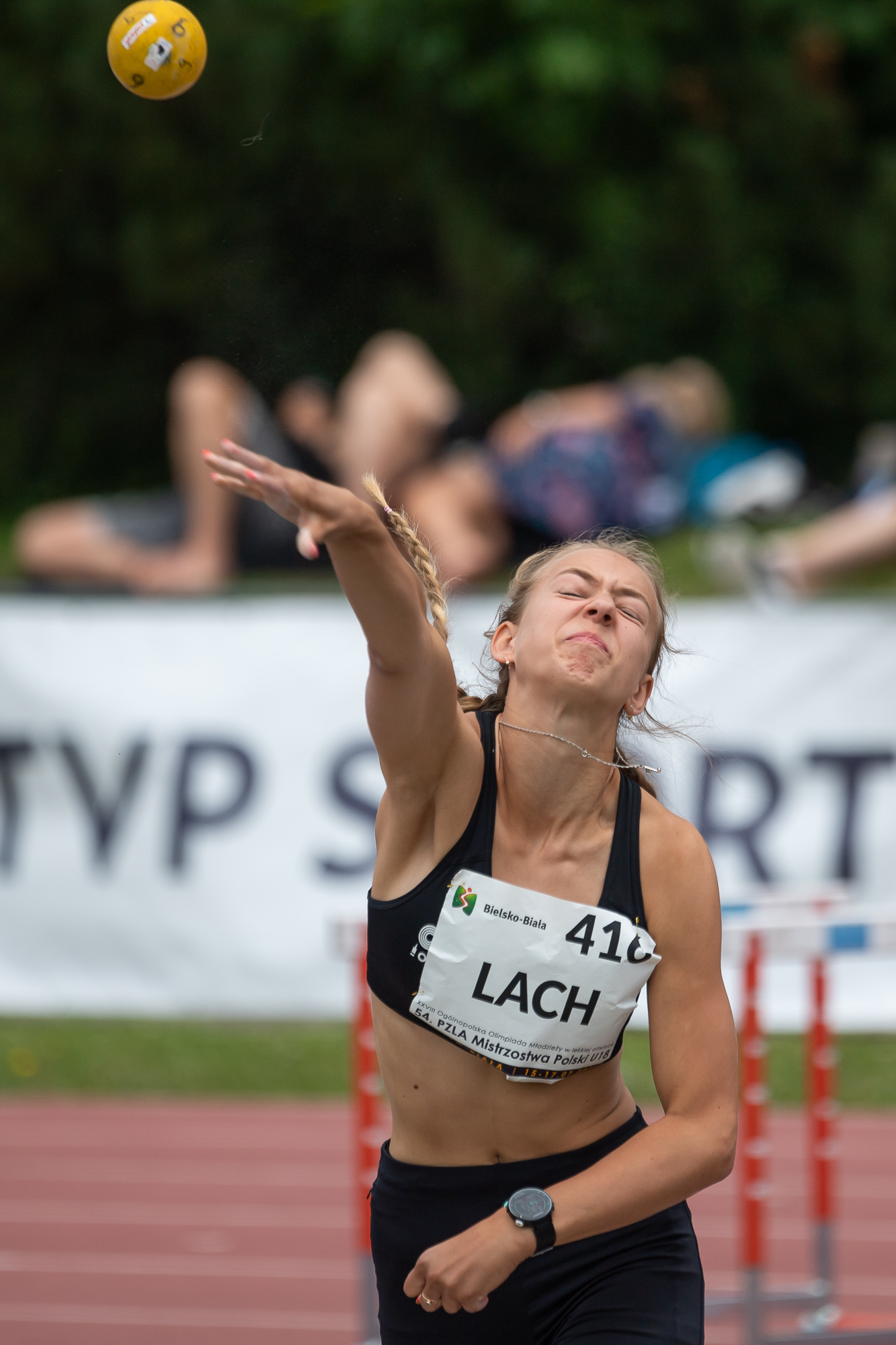 28. Ogólnopolska Olimpiada Młodzieży. 54. PZLA MP U18 dz. 2 obrazek 1