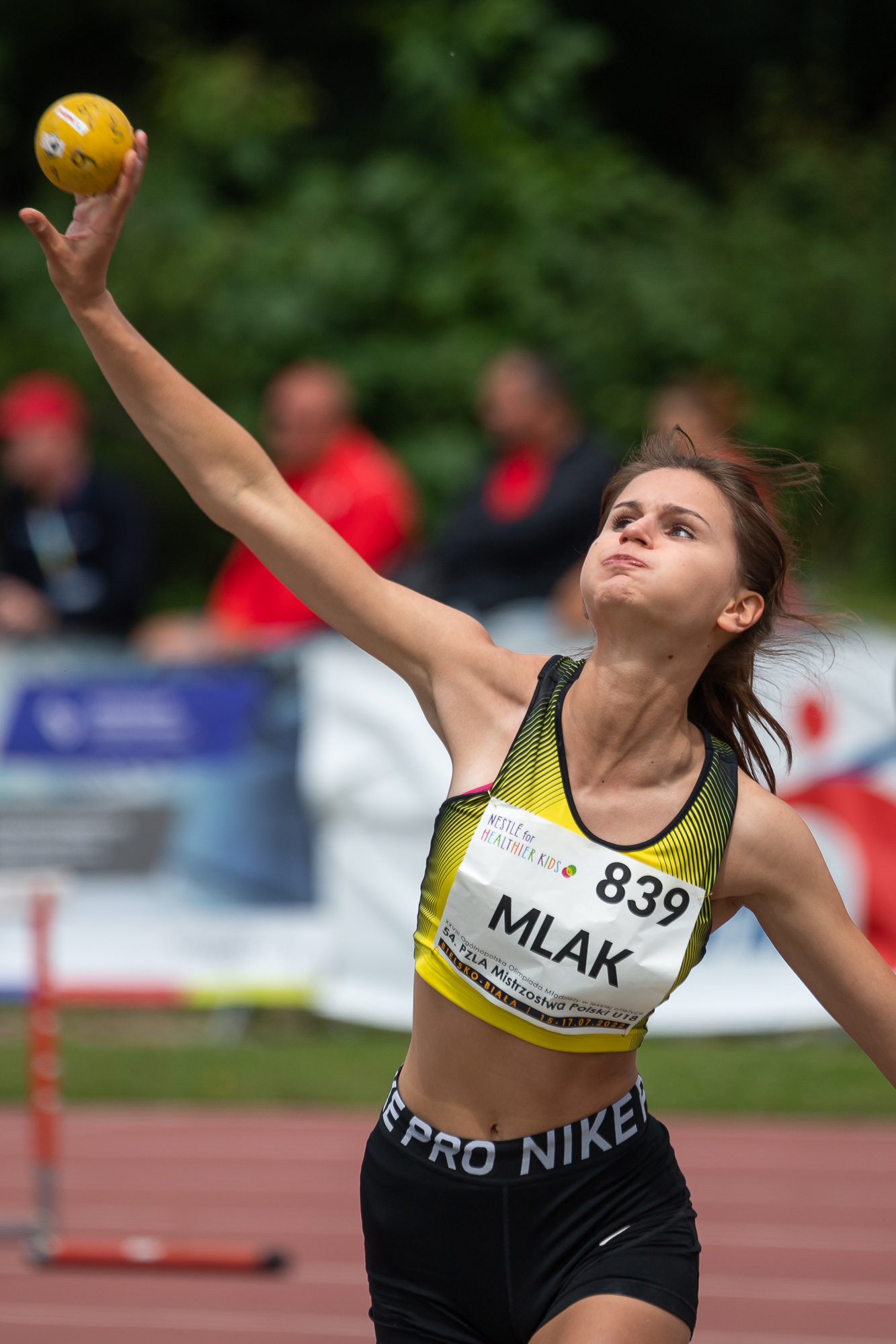 28. Ogólnopolska Olimpiada Młodzieży. 54. PZLA MP U18 dz. 2 obrazek 3