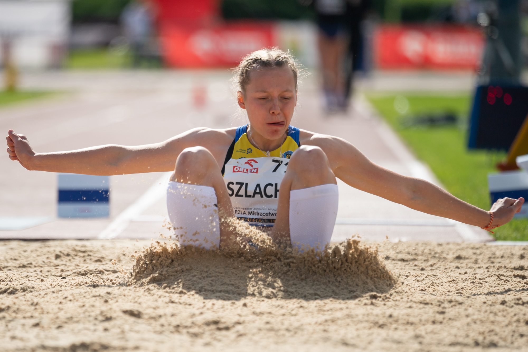 28. Ogólnopolska Olimpiada Młodzieży. 54. PZLA MP U18 dz. 2 obrazek 7