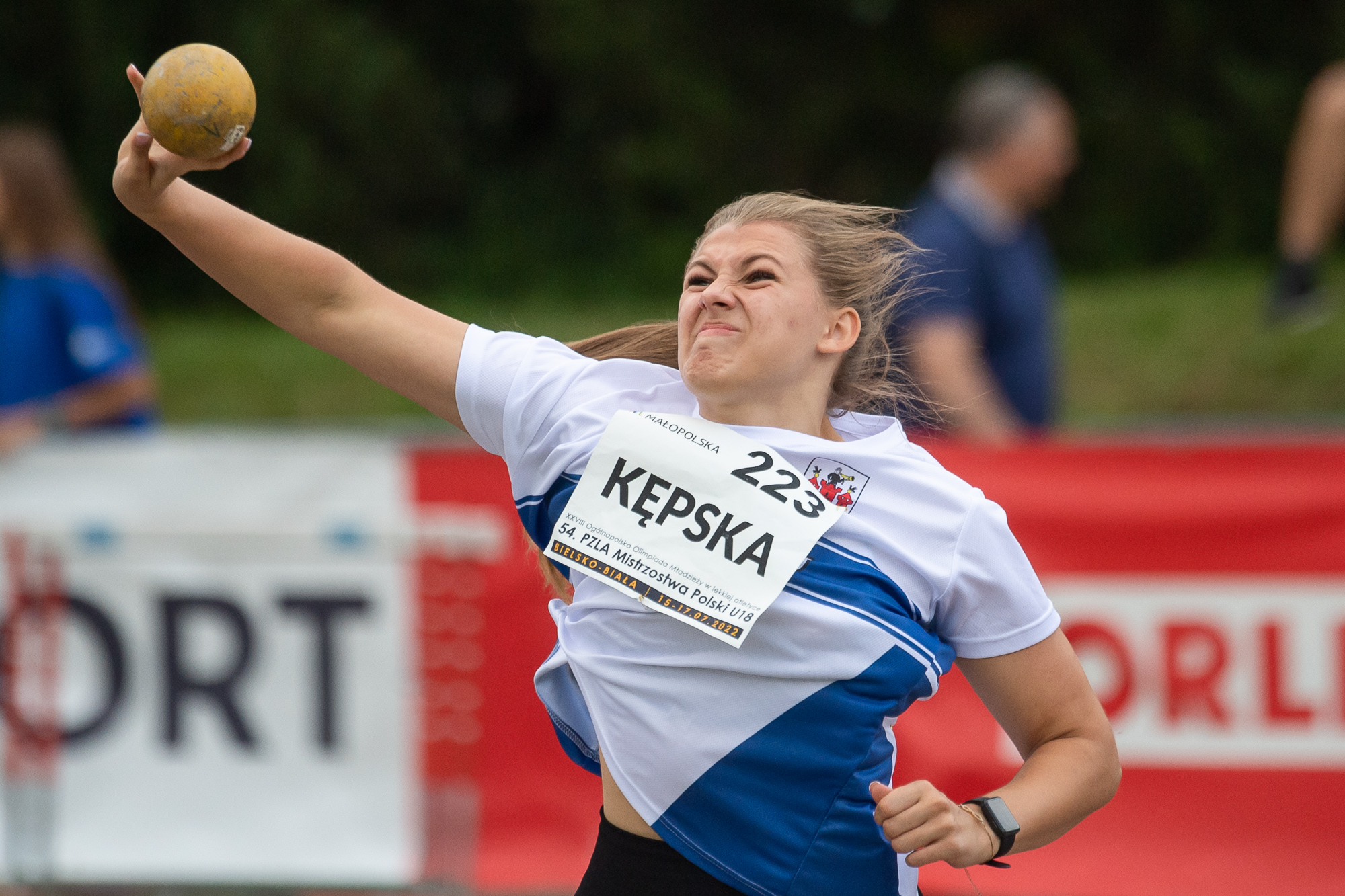 28. Ogólnopolska Olimpiada Młodzieży. 54. PZLA MP U18 dz. 2 obrazek 5