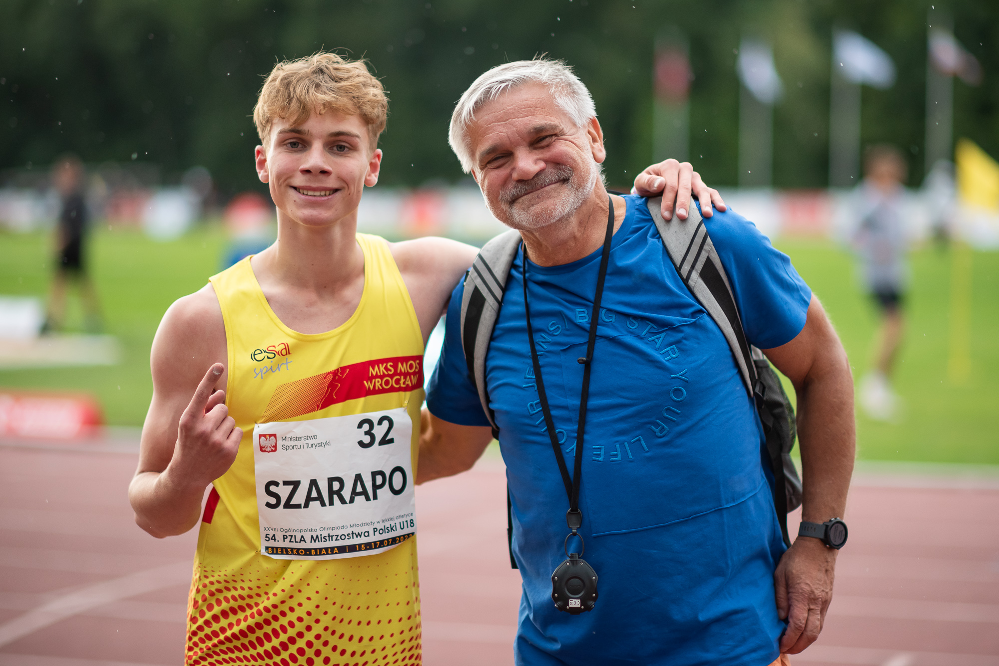 28. Ogólnopolska Olimpiada Młodzieży. 54. PZLA MP U18 dz. 2 obrazek 14