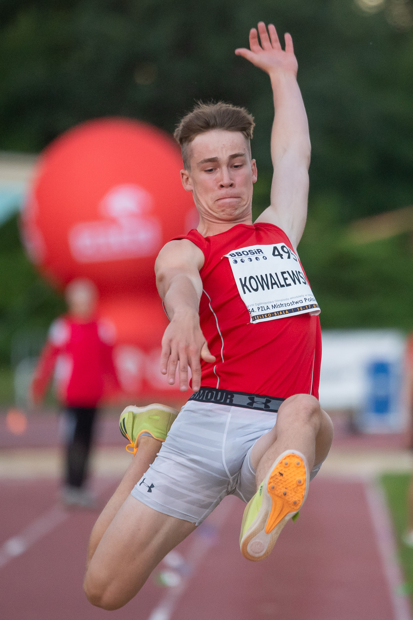 28. Ogólnopolska Olimpiada Młodzieży. 54. PZLA MP U18 dz. 2 obrazek 9